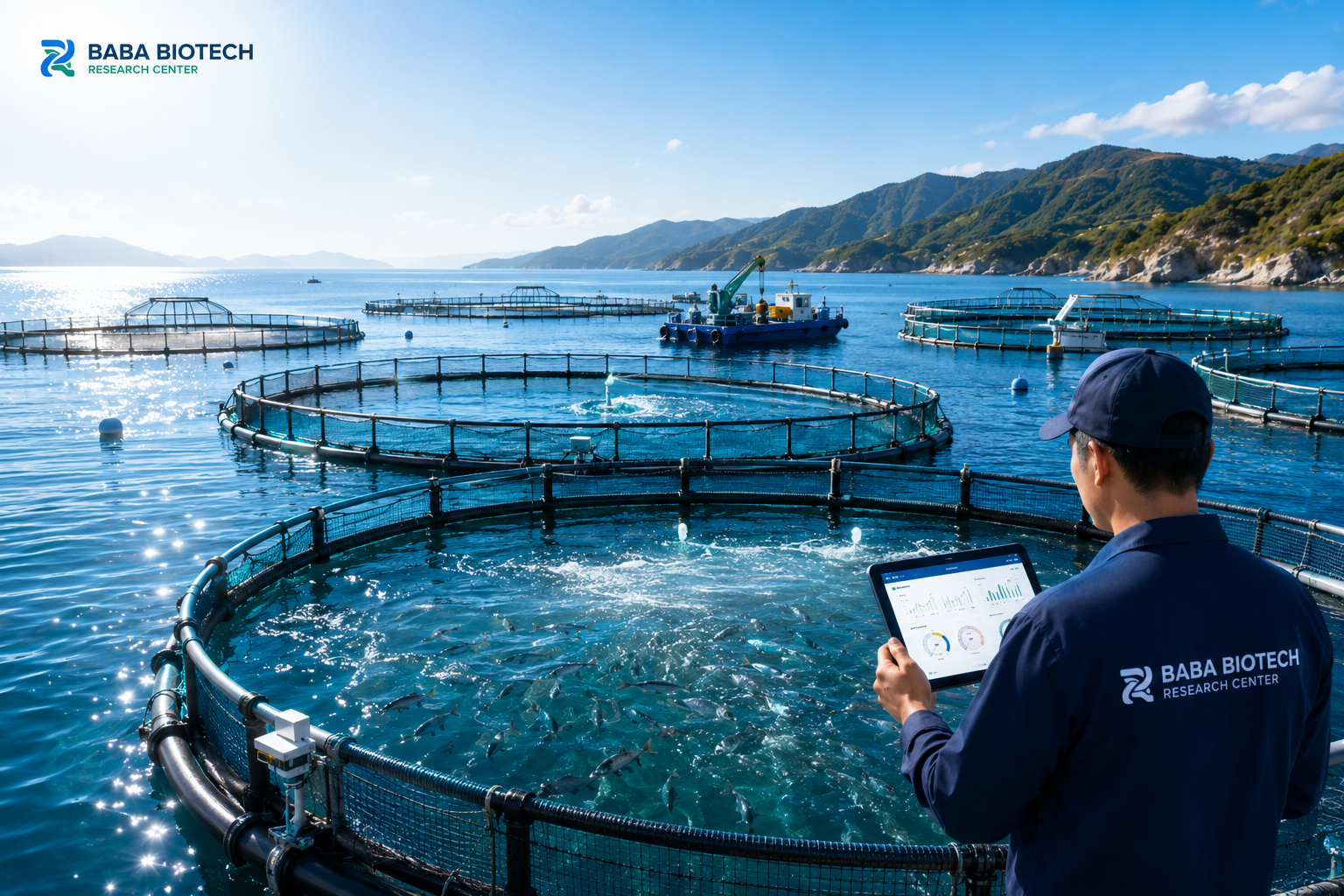 Fish farming gallery image